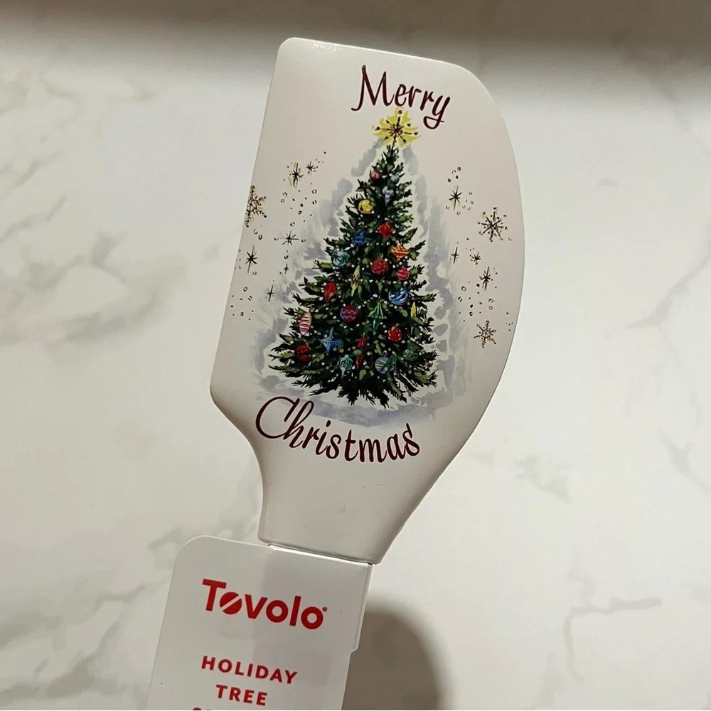 NEW! Sur La Table Tovolo Merry Christmas Holiday Tree Spatula